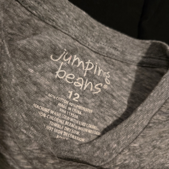 Jumping Beans Boys NWT Captain America Long Sleeve Graphic T-Shirt Gray Size 12 - Picture 6 of 7